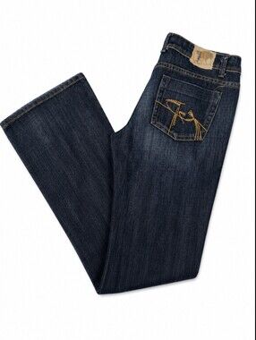 Chip & Pepper Juniors Sz 11 Laguna Beach Flare Leg Dark Indigo Jeans